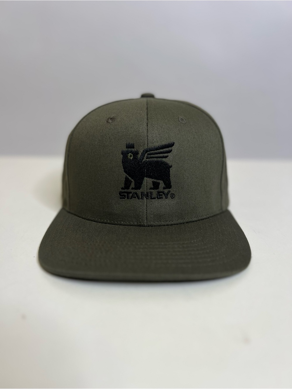 Stanley Olive Green Cap with Black Embroidered Logo